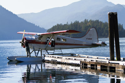 watervliegtuig vancouver island