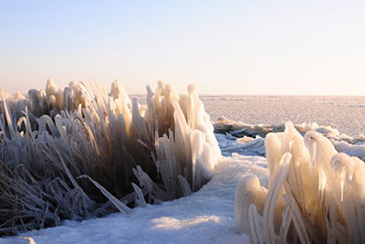 ijspegels ijsselmeer