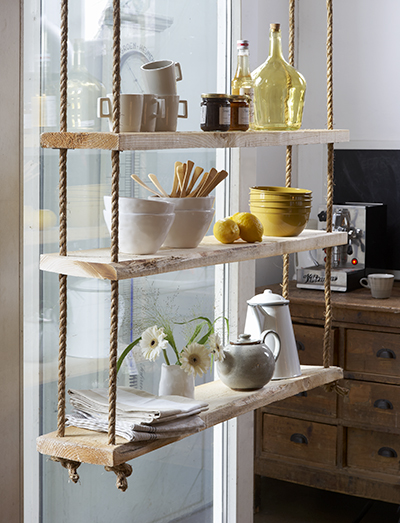kast touw kopjes geel hout planken stellingkast kast touw kopjes geel hout planken stellingkast