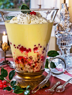 kersttrifle cranberry mandarijn kersttrifle cranberry mandarijn