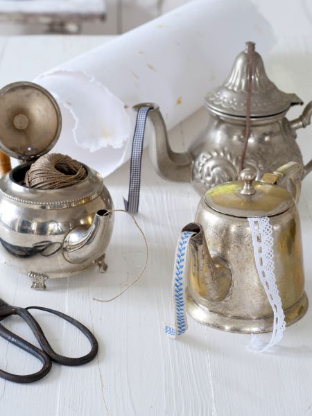 lint in Theepot