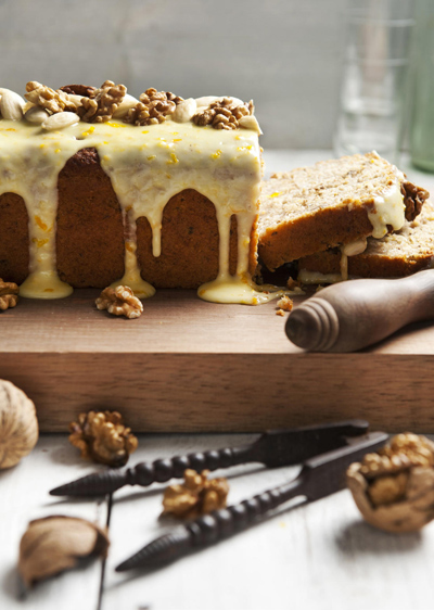 notencake-met-peer-en-sinaasappel