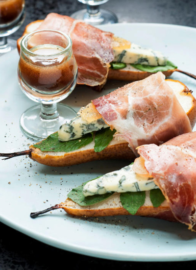 peren-met-kaas-gember-en-ham