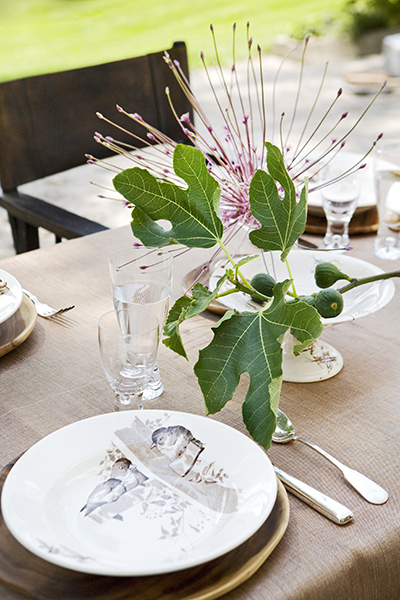 tafel dekken vijg servies styling