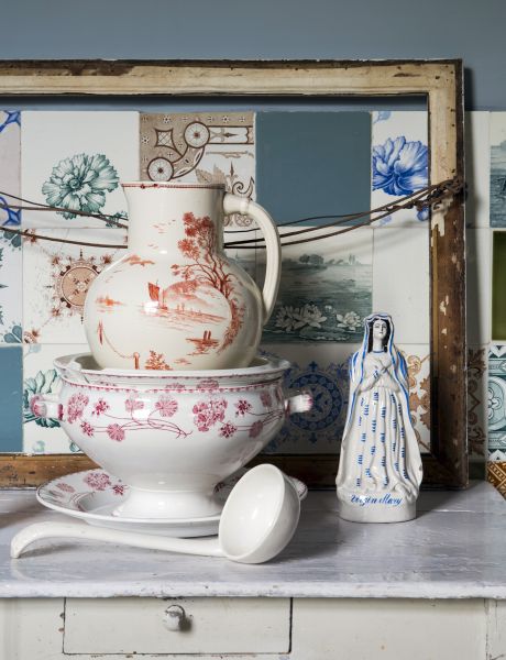 vazen dressoir mix servieskast