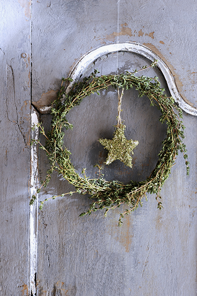 zelfmaken kerst krans tijm zelfmaken kerst krans tijm
