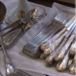 zilver bestek cutlery vork mes lepel zilver bestek cutlery vork mes lepel