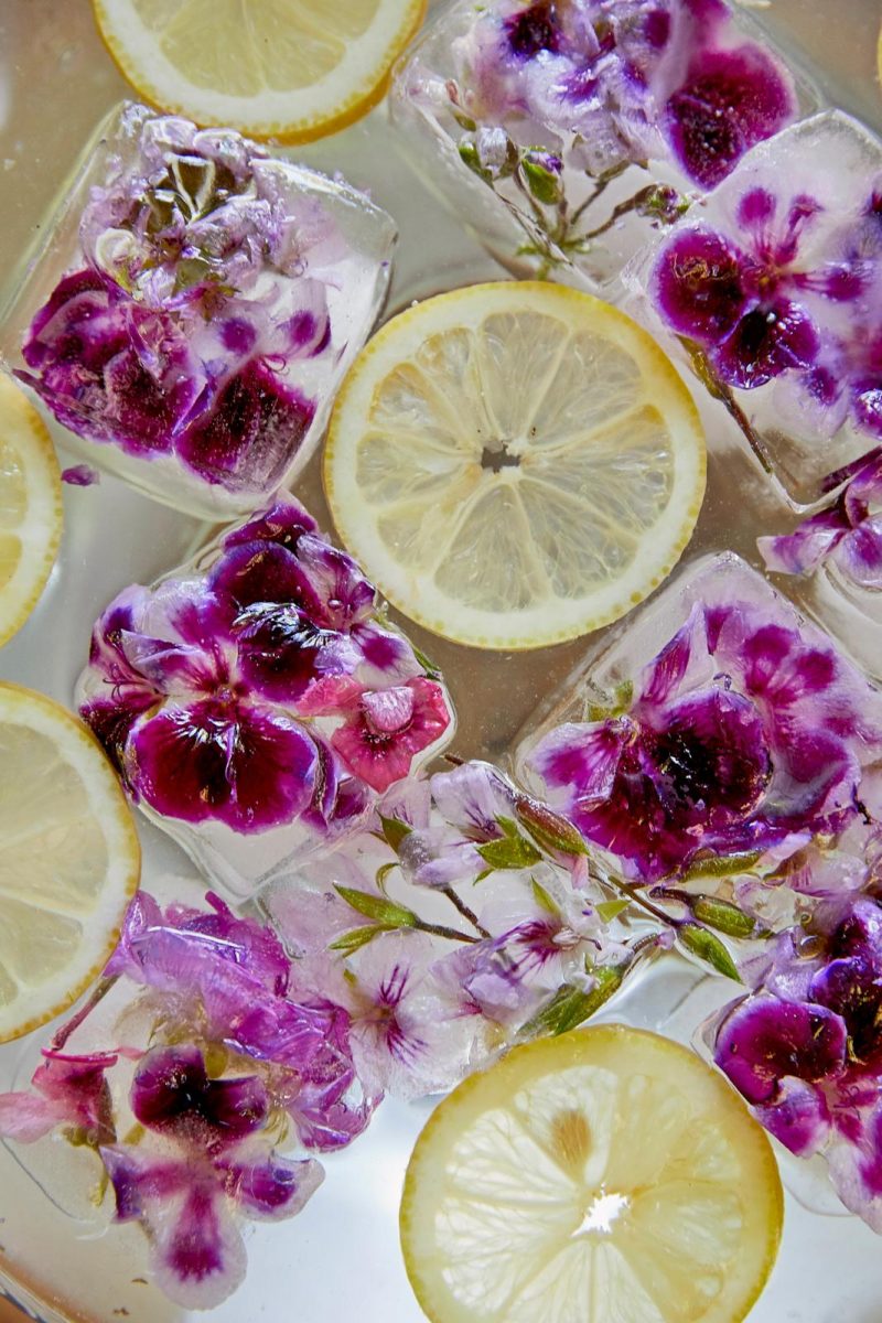 stylen met geranium