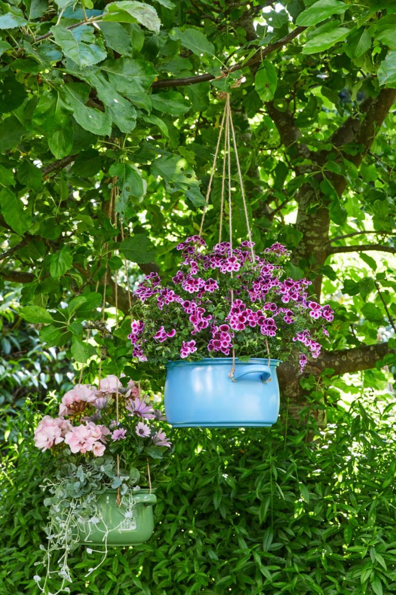 stylen met geranium