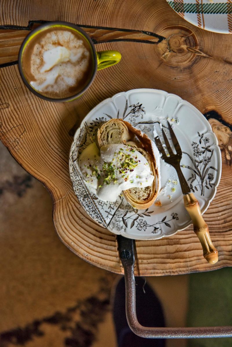 zoete aardappelstrudel
