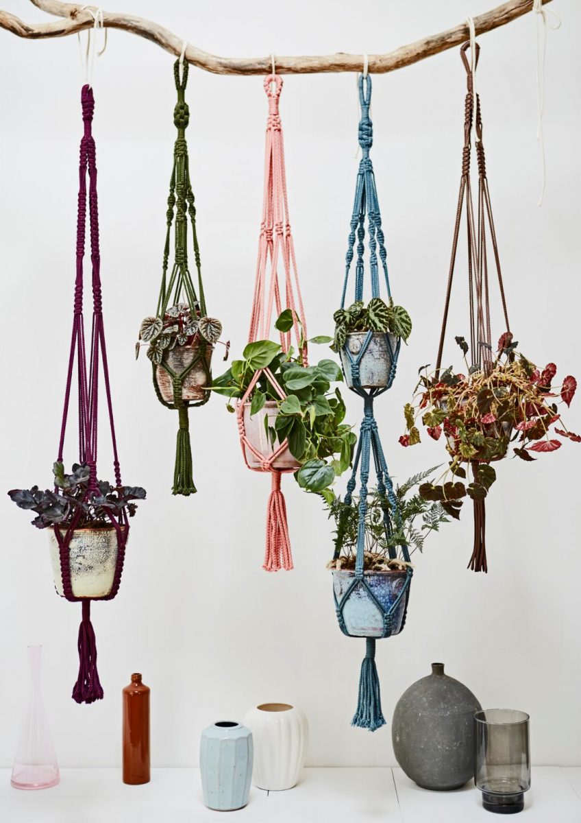 macramé plantenhanger