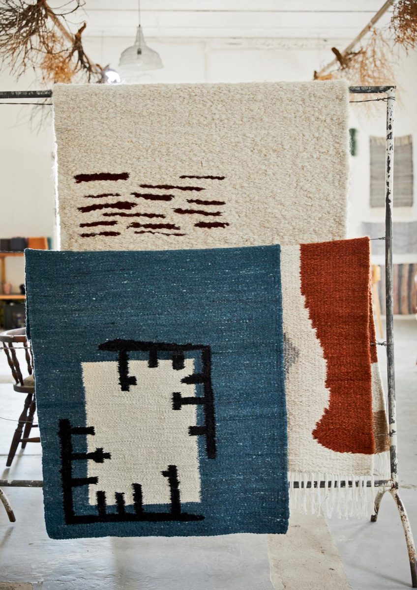 Mohair tapijten