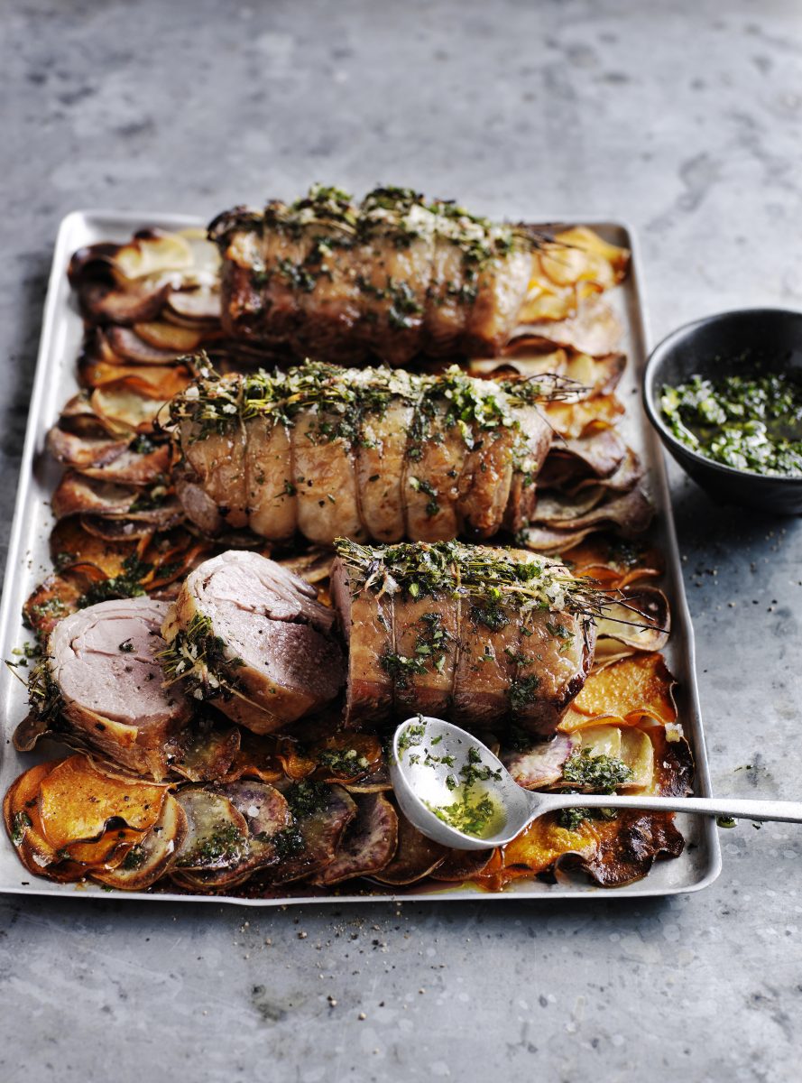 lamsvlees met salsa verde