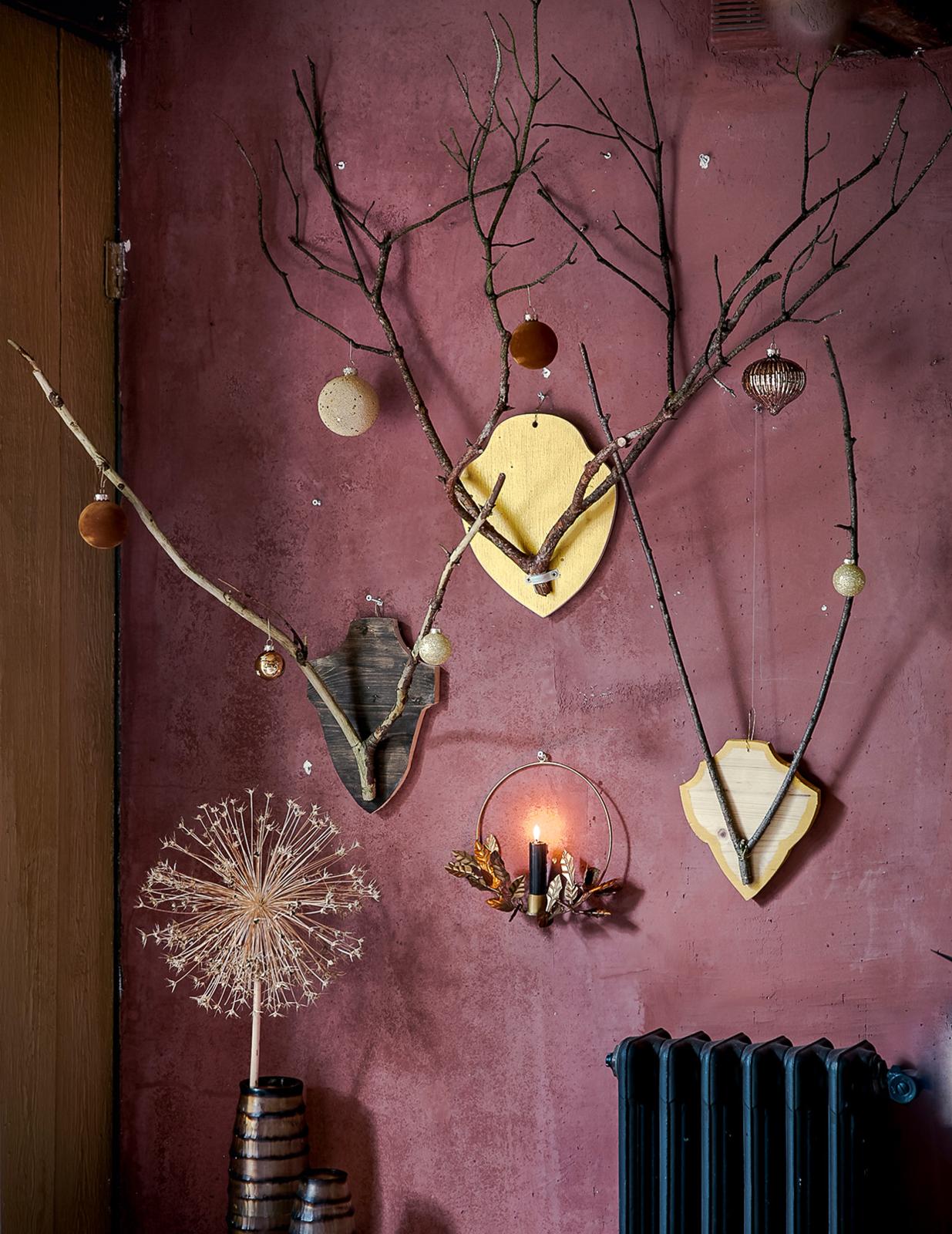 DIY houten gewei