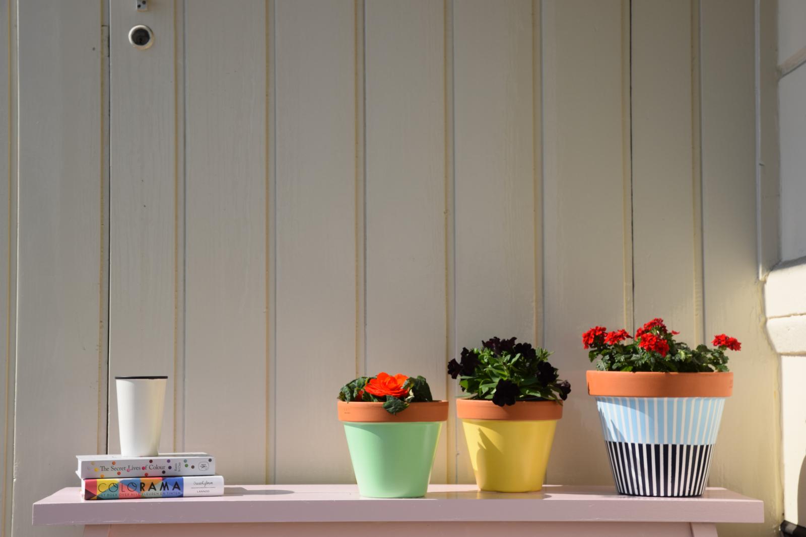 Terracotta bloempot