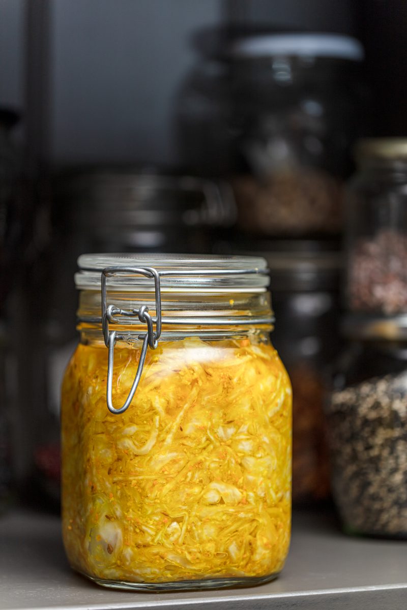 Golden kimchi