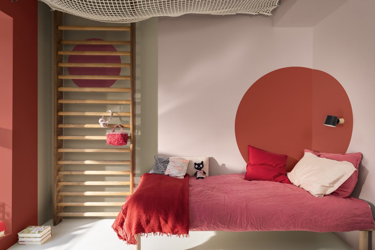 Expressive slaapkamer