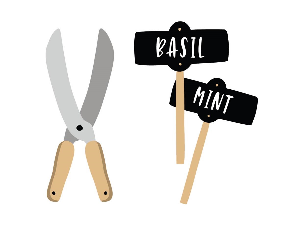 Illustraties Creative Market - top 15 klusjes voor mei
