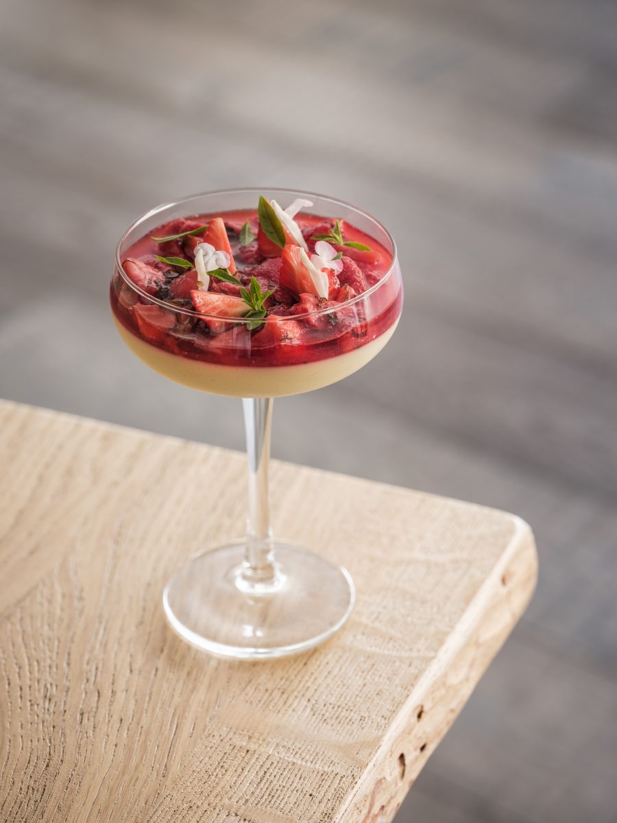 panna cotta met hot lips