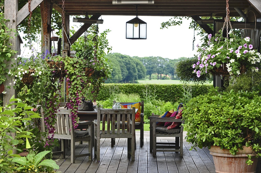 Brocante tuin