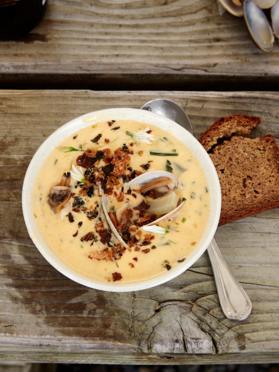 clam chowder-recept van Yvette van Boven