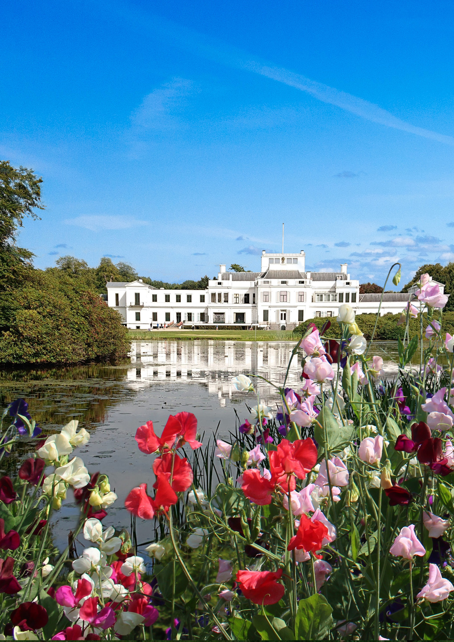 Paleis Soestdijk opent de deuren van het park voor het publiek. Je kunt een bezoek brengen aan de kwekerij, bloemen plukken en met de schaapskudde wandelen.