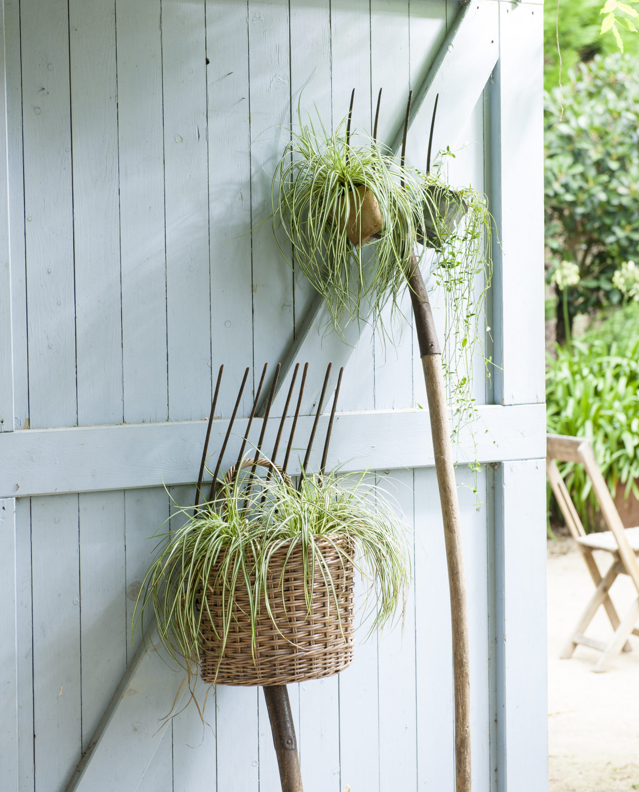 DIY met oud tuingereedschap