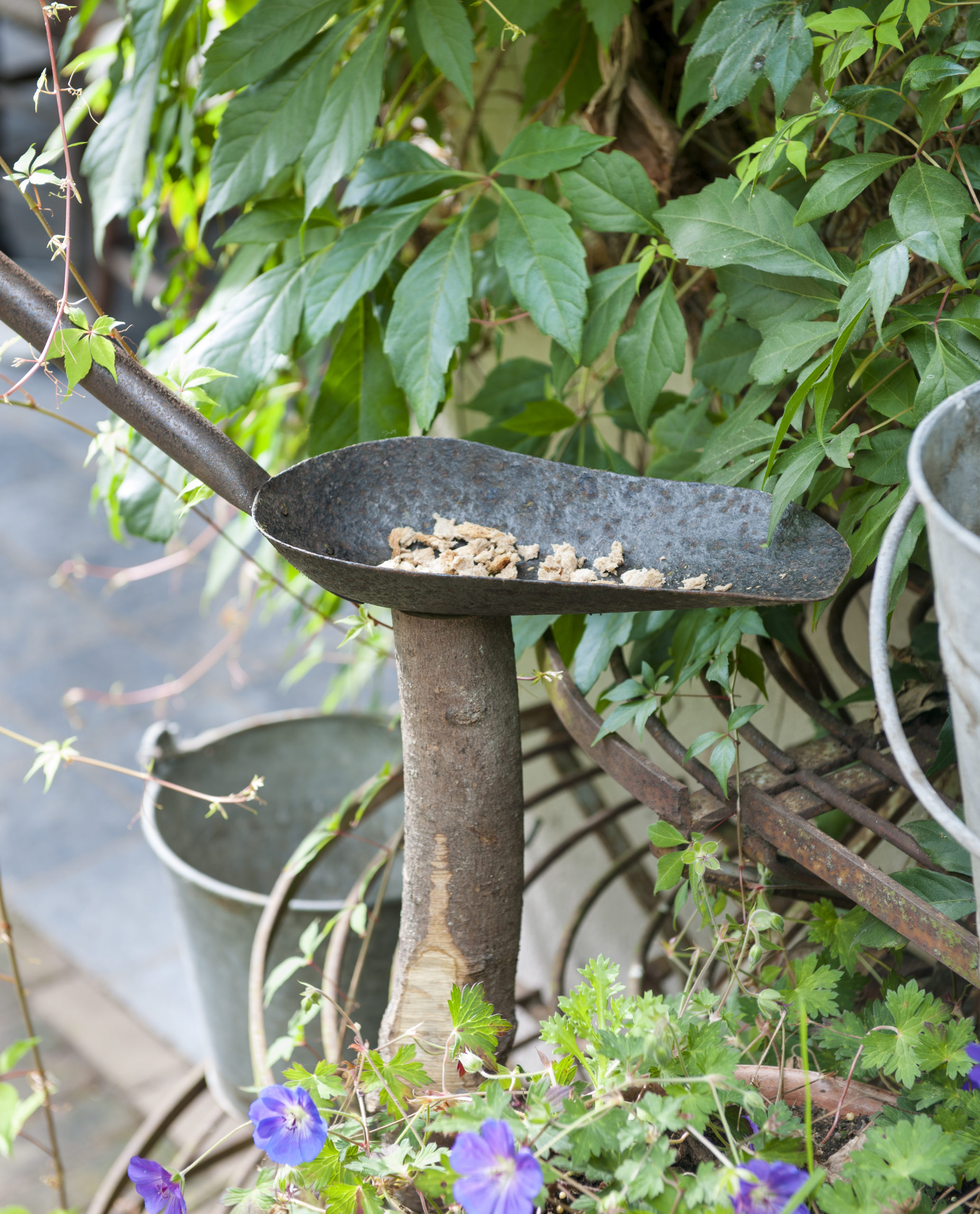 DIY met oud tuingereedschap