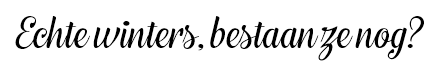 echte winters