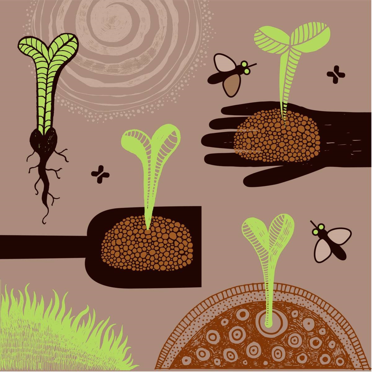 grondsoort testen - illustratie iStock