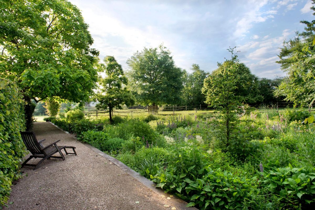 natuurlijke landschapstuin