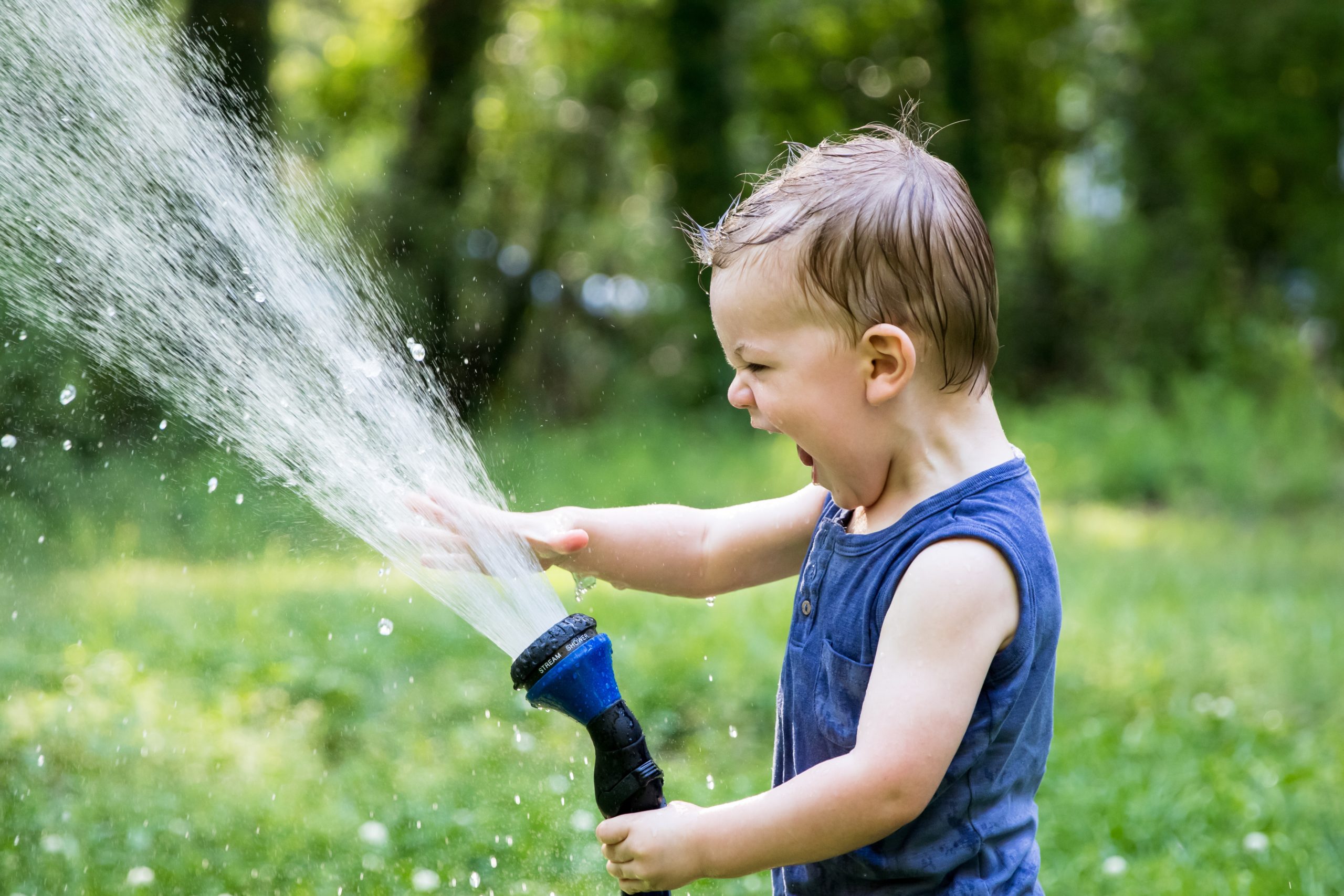 tuin water geven