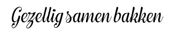 samen bakken
