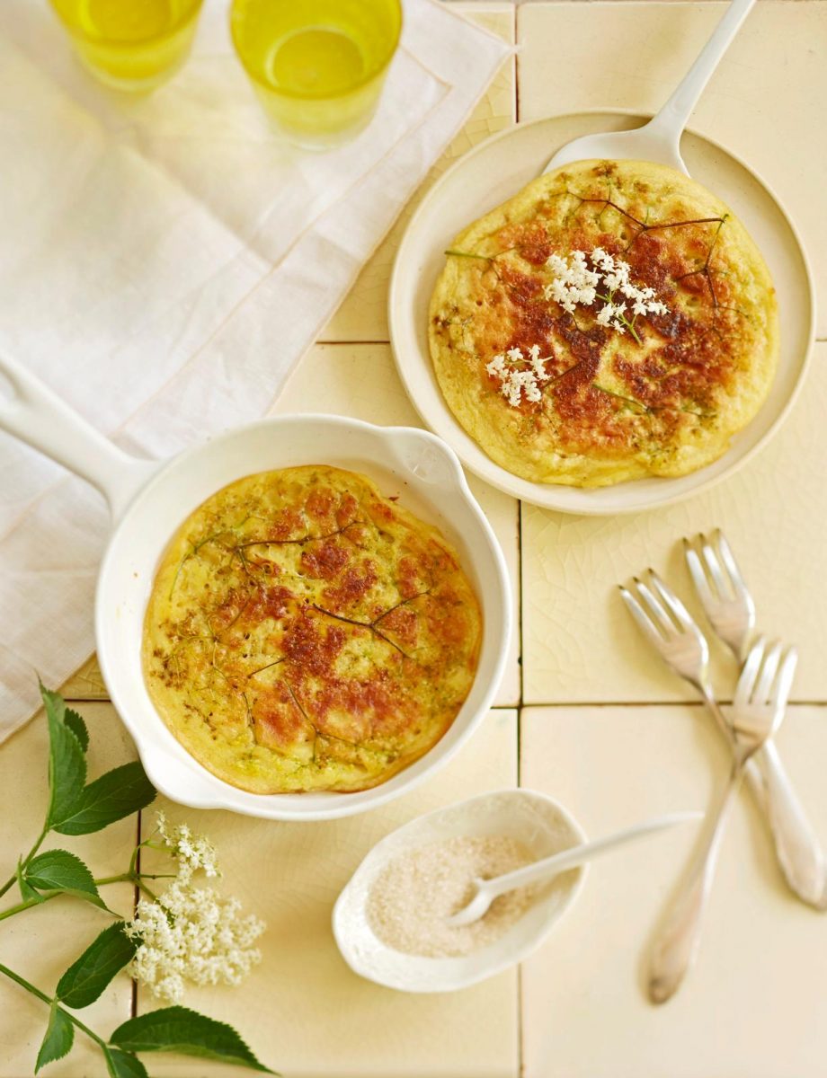 pannenkoeken van vlierbloesem