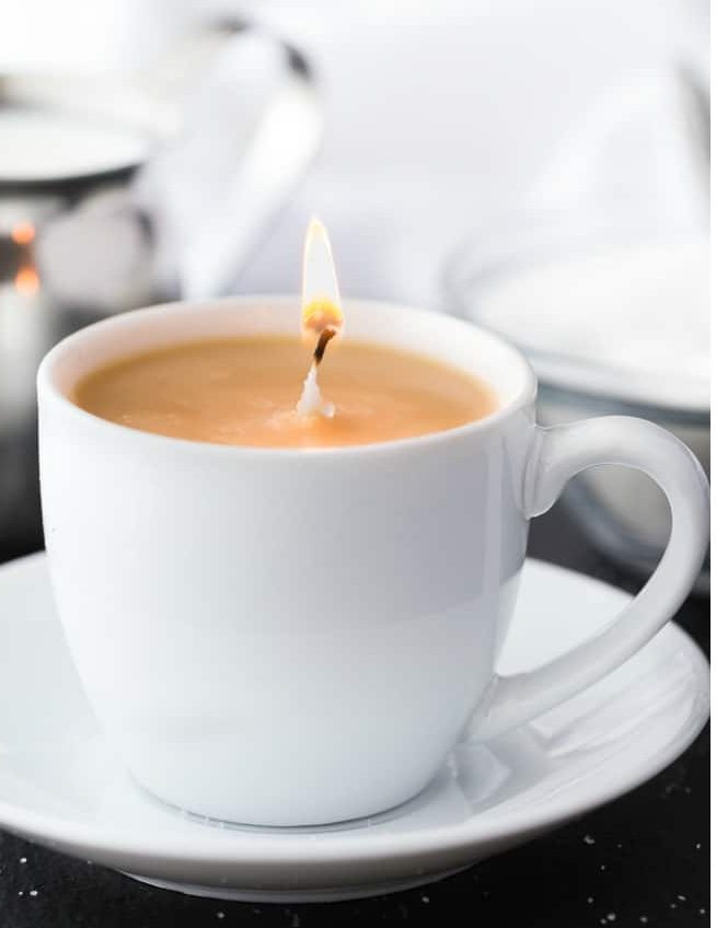 karamel latte macchiato kaars