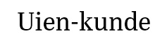 uienkunde