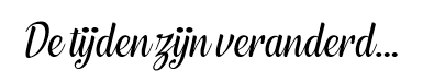 veranderd