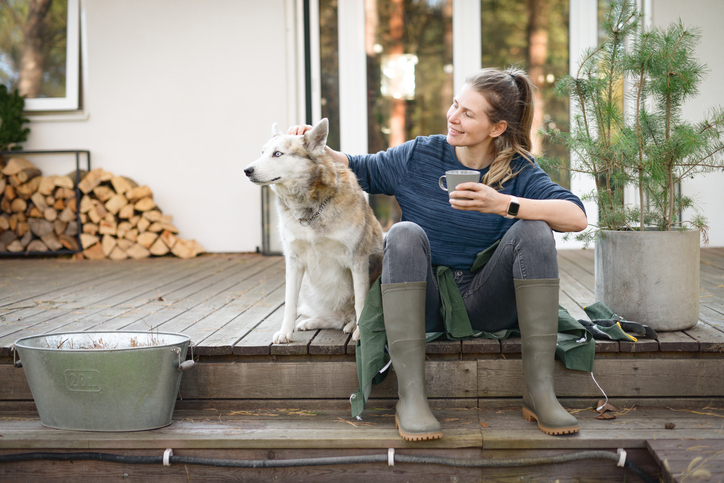 tuinklusjes spetember - werken in de tuin
