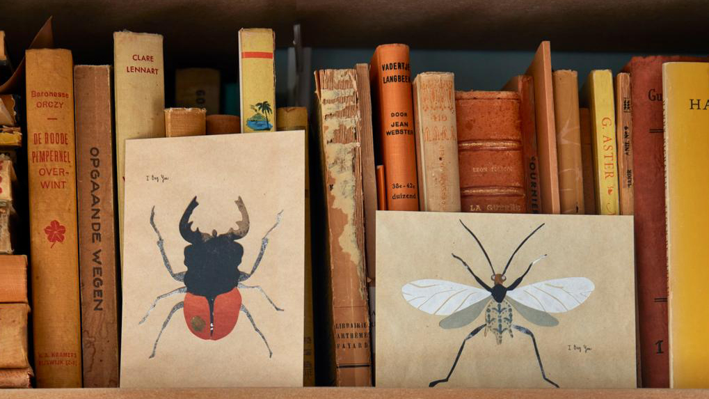 hiervandaan kunst met papier