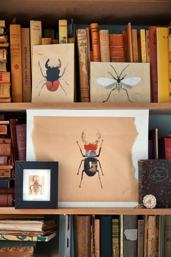 hiervandaan papier kunst